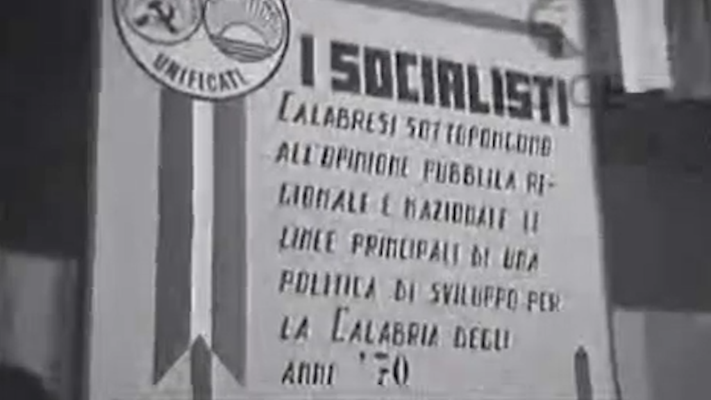socialisti a Cosenza nel 1970