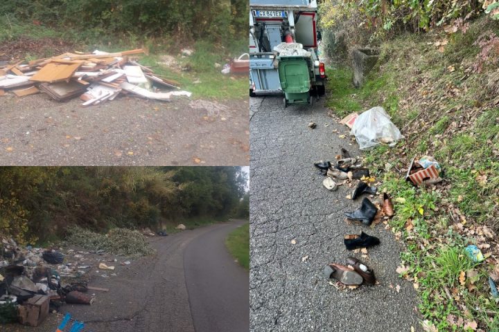 Cosenza, rifiuti abbandonati tra Sant’Ippolito e Borgo Partenope: video-trappole individuano i responsabili