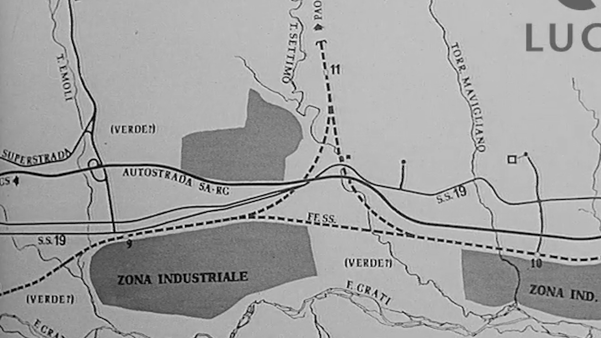 Immagine storica della nascita dell’Università della Calabria negli anni Sessanta